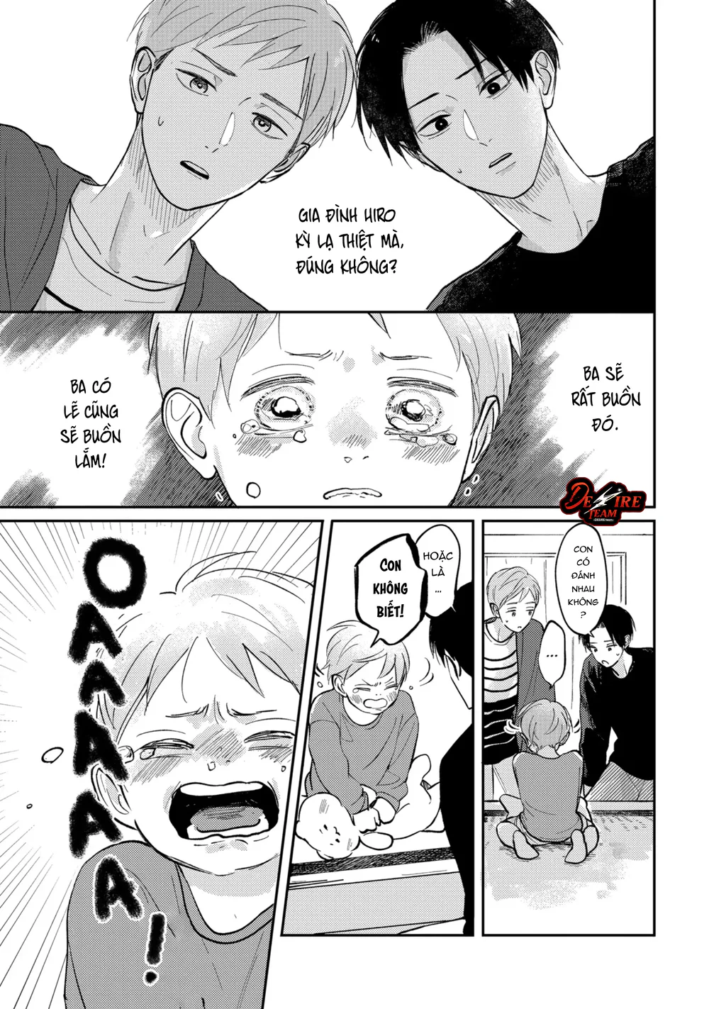 [END] Ba Lớn Ba Nhỏ Của Tôi Chapter 8 Trang 25