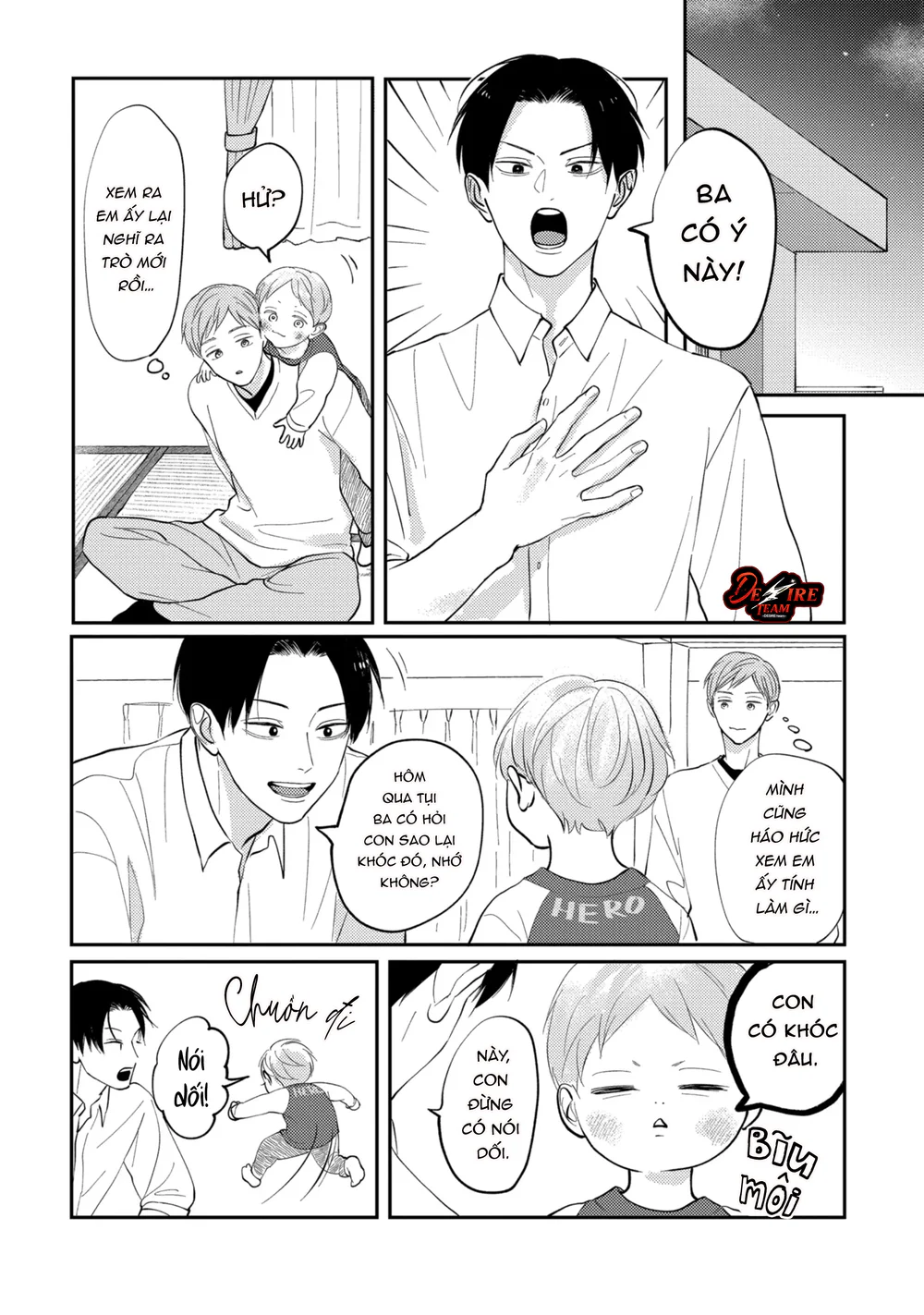 [END] Ba Lớn Ba Nhỏ Của Tôi Chapter 10 Trang 20