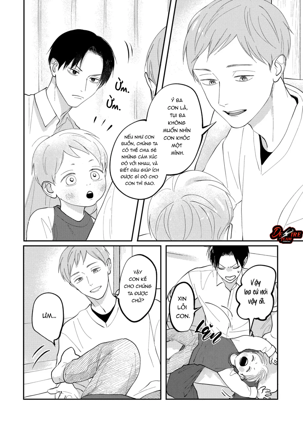 [END] Ba Lớn Ba Nhỏ Của Tôi Chapter 10 Trang 24