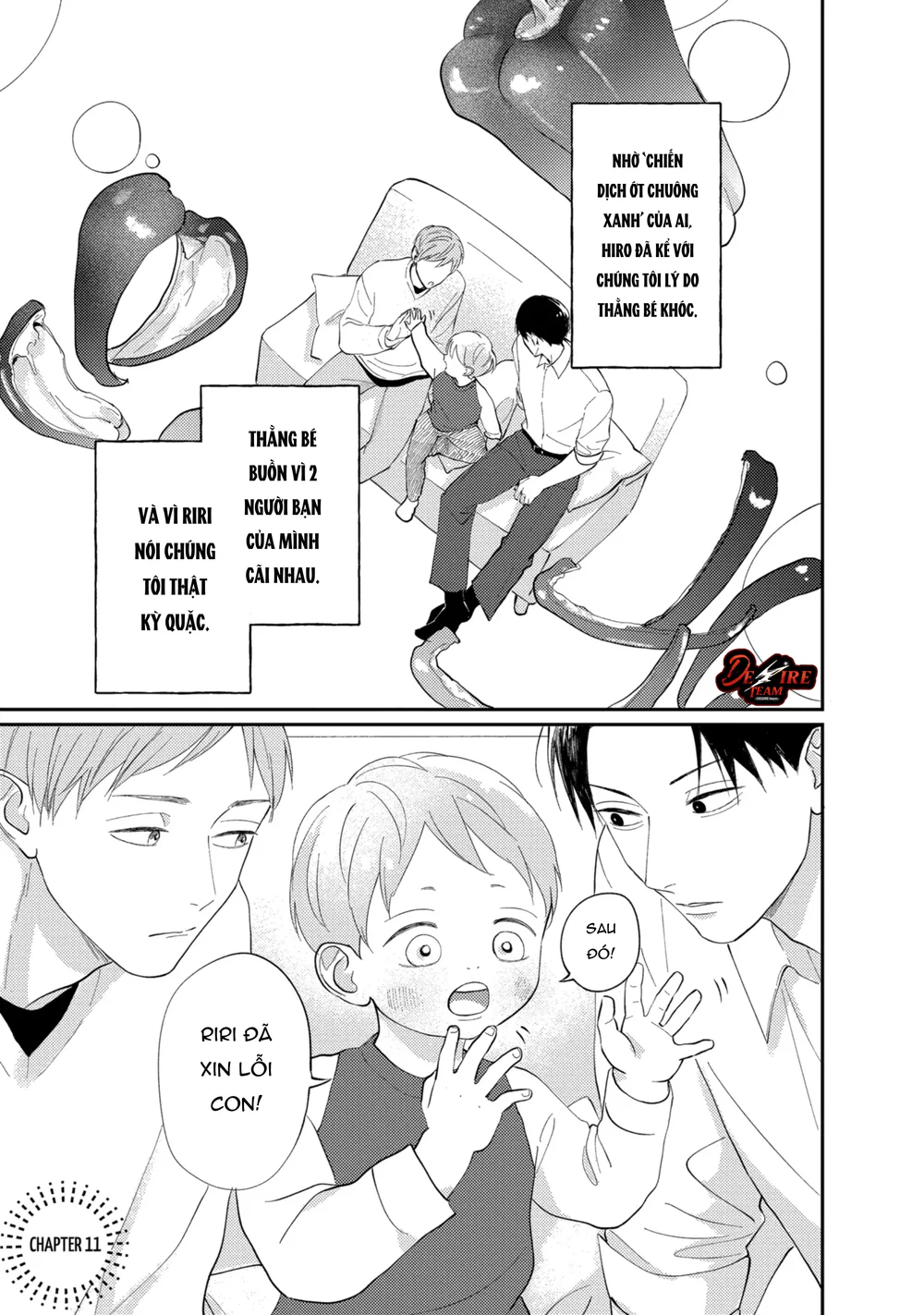 [END] Ba Lớn Ba Nhỏ Của Tôi Chapter 11 Trang 3