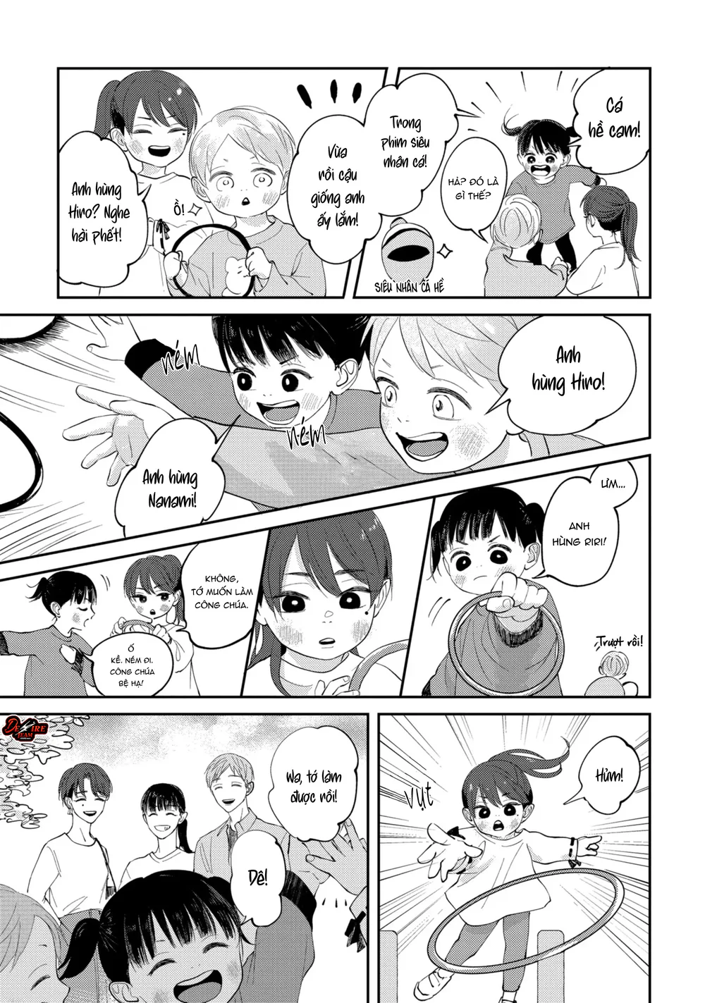 [END] Ba Lớn Ba Nhỏ Của Tôi Chapter 12 Trang 9