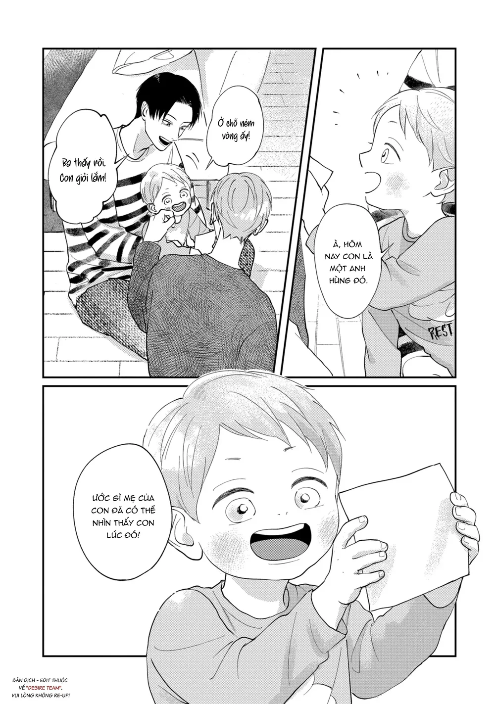 [END] Ba Lớn Ba Nhỏ Của Tôi Chapter 12 Trang 21