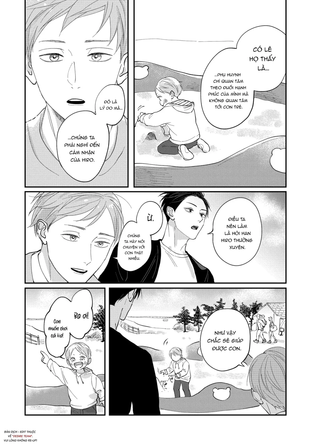 [END] Ba Lớn Ba Nhỏ Của Tôi Chapter 12 Trang 28