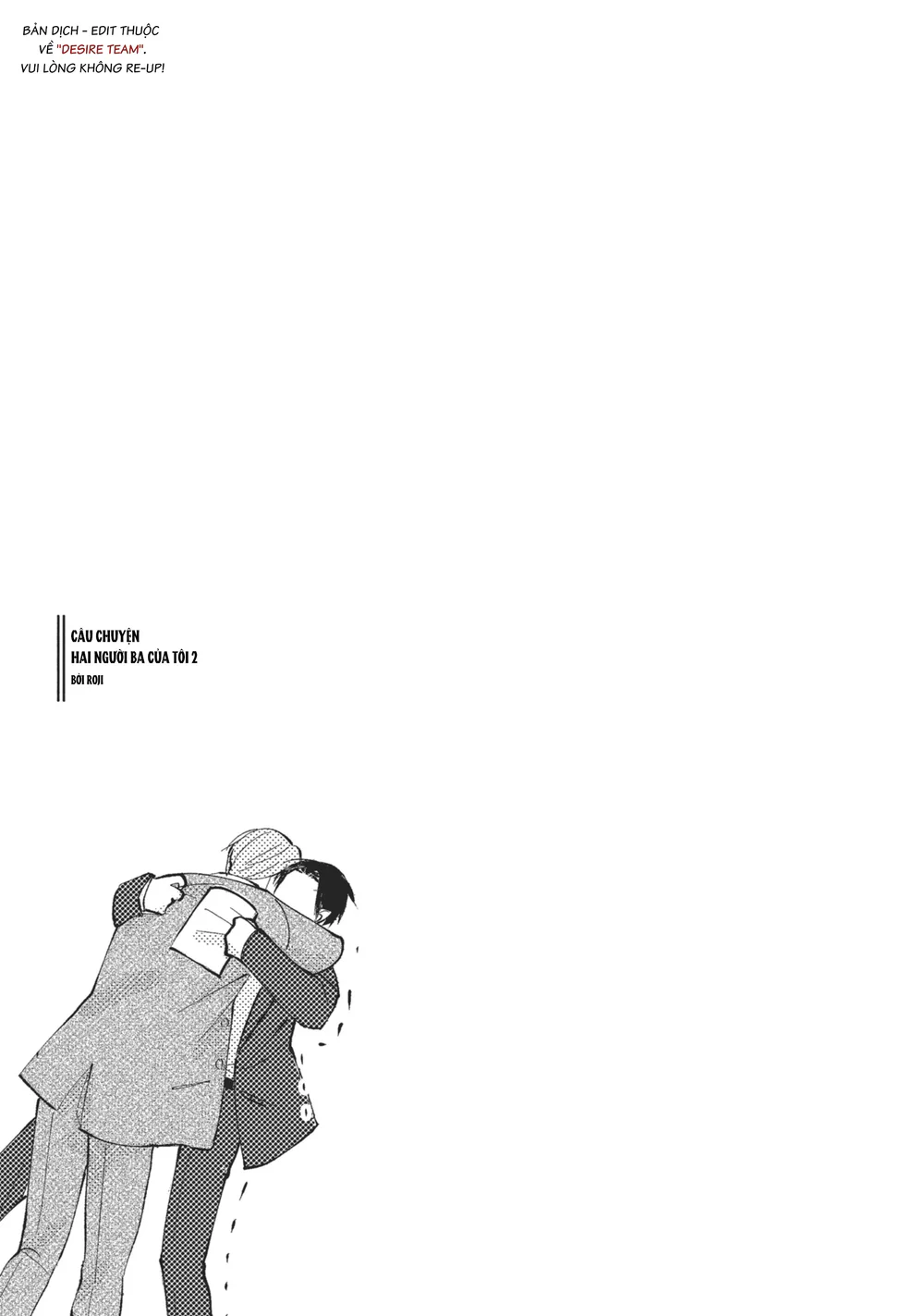 [END] Ba Lớn Ba Nhỏ Của Tôi Chapter 12 Trang 33