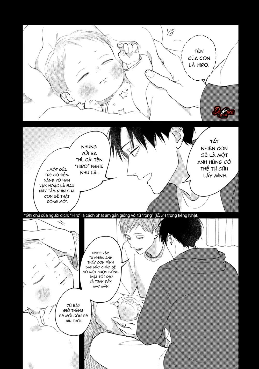 [END] Ba Lớn Ba Nhỏ Của Tôi Chapter 13 Trang 4