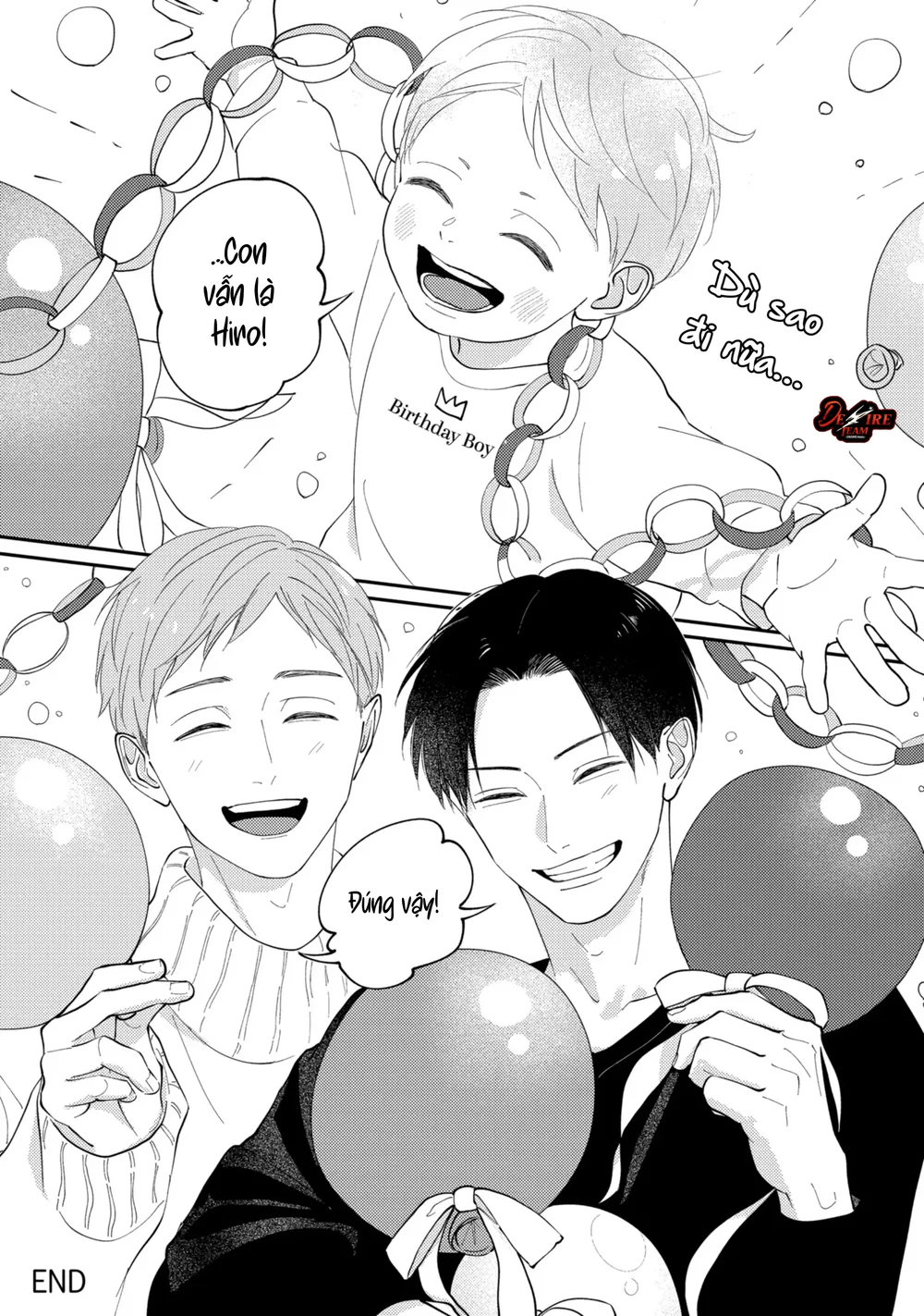 [END] Ba Lớn Ba Nhỏ Của Tôi Chapter 13 Trang 12