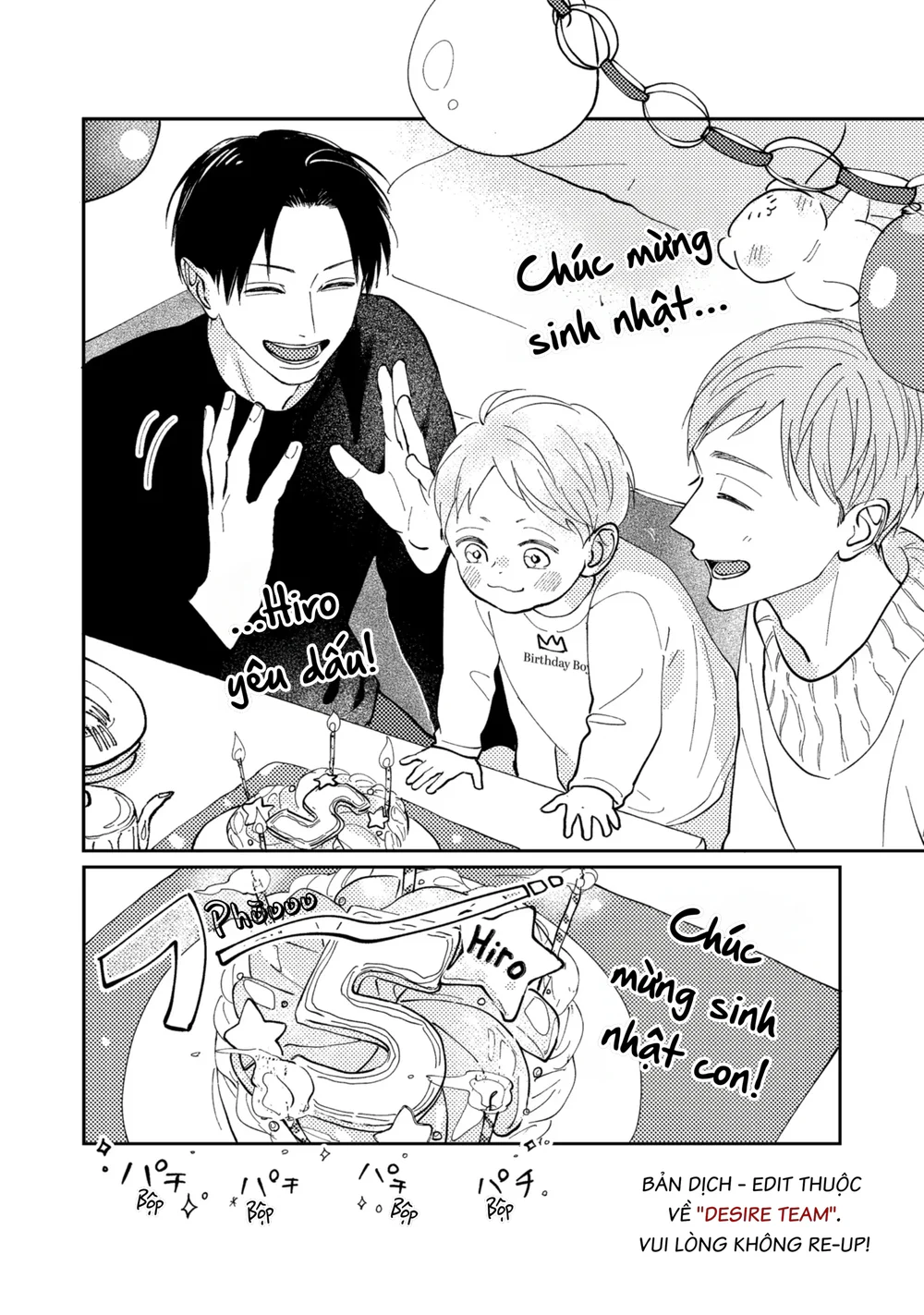 [END] Ba Lớn Ba Nhỏ Của Tôi Chapter 14 Trang 11