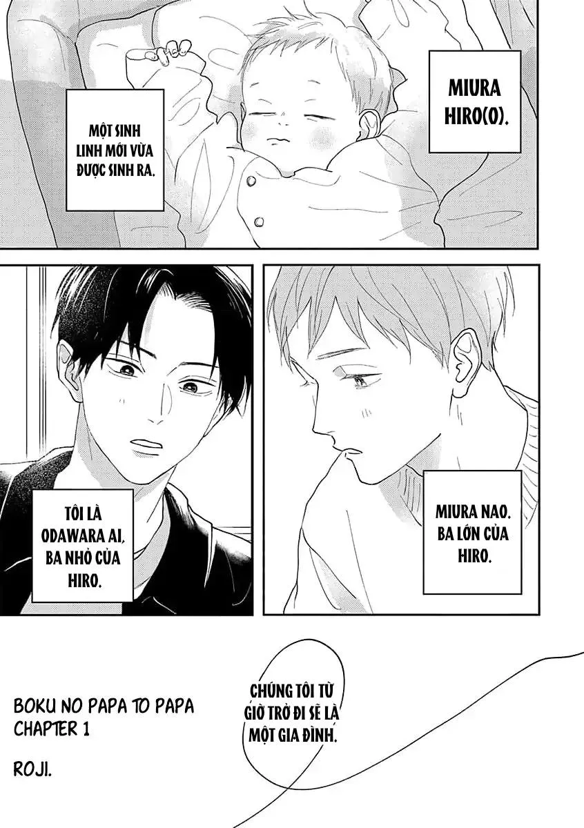 [END] Ba Lớn Ba Nhỏ Của Tôi Chapter 1 Trang 6