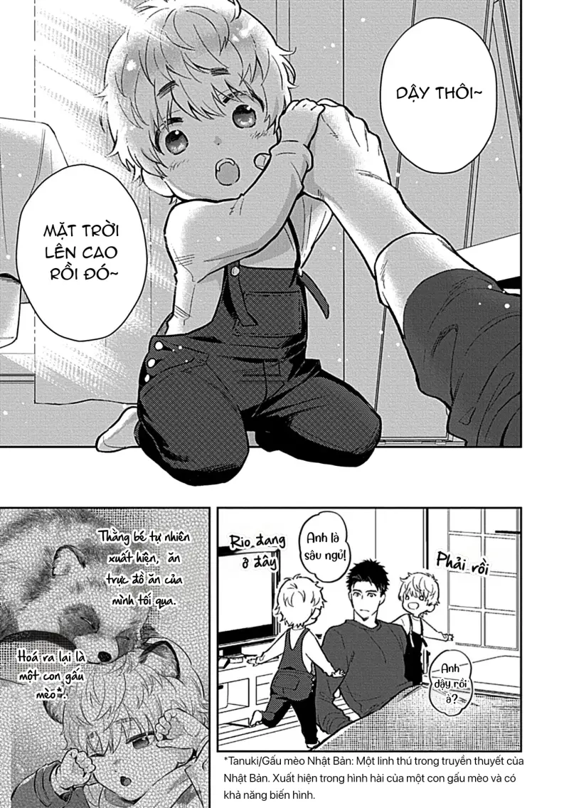 [END] Trở Thành Một Gia Đình Cùng Hai Anh Em Tanuki Chapter 2 Trang 5