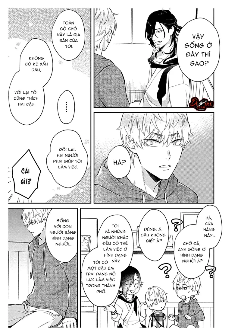 [END] Trở Thành Một Gia Đình Cùng Hai Anh Em Tanuki Chapter 3 Trang 20