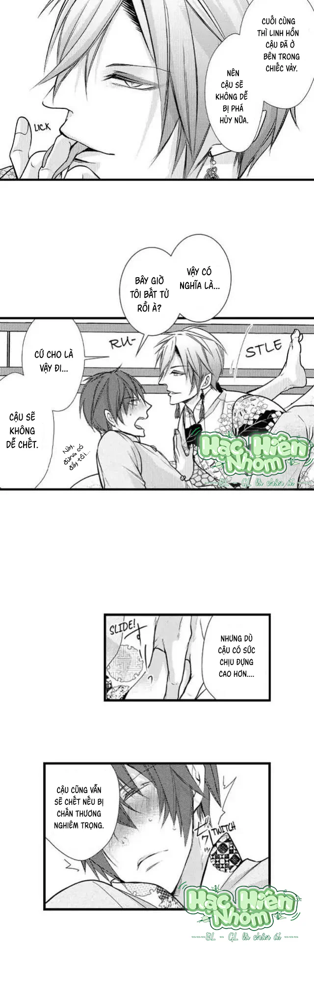 Fan cuồng Boylove bị triệu hồi tới một thế giới lạ Chapter 37 Trang 7