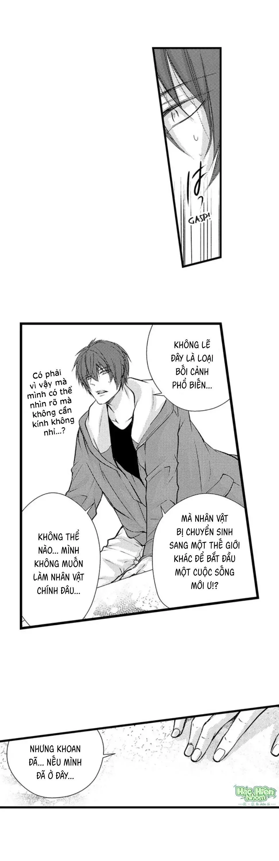 Fan cuồng Boylove bị triệu hồi tới một thế giới lạ Chapter 1 Trang 9