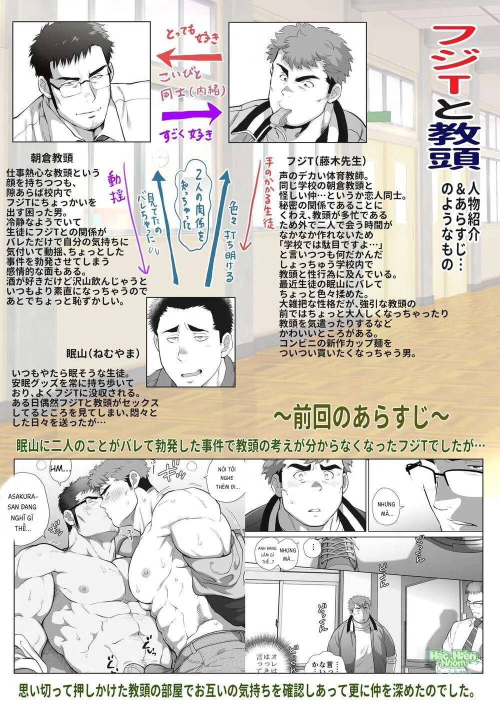 FuJi T và phó hiệu trưởng Chapter 1 Trang 3