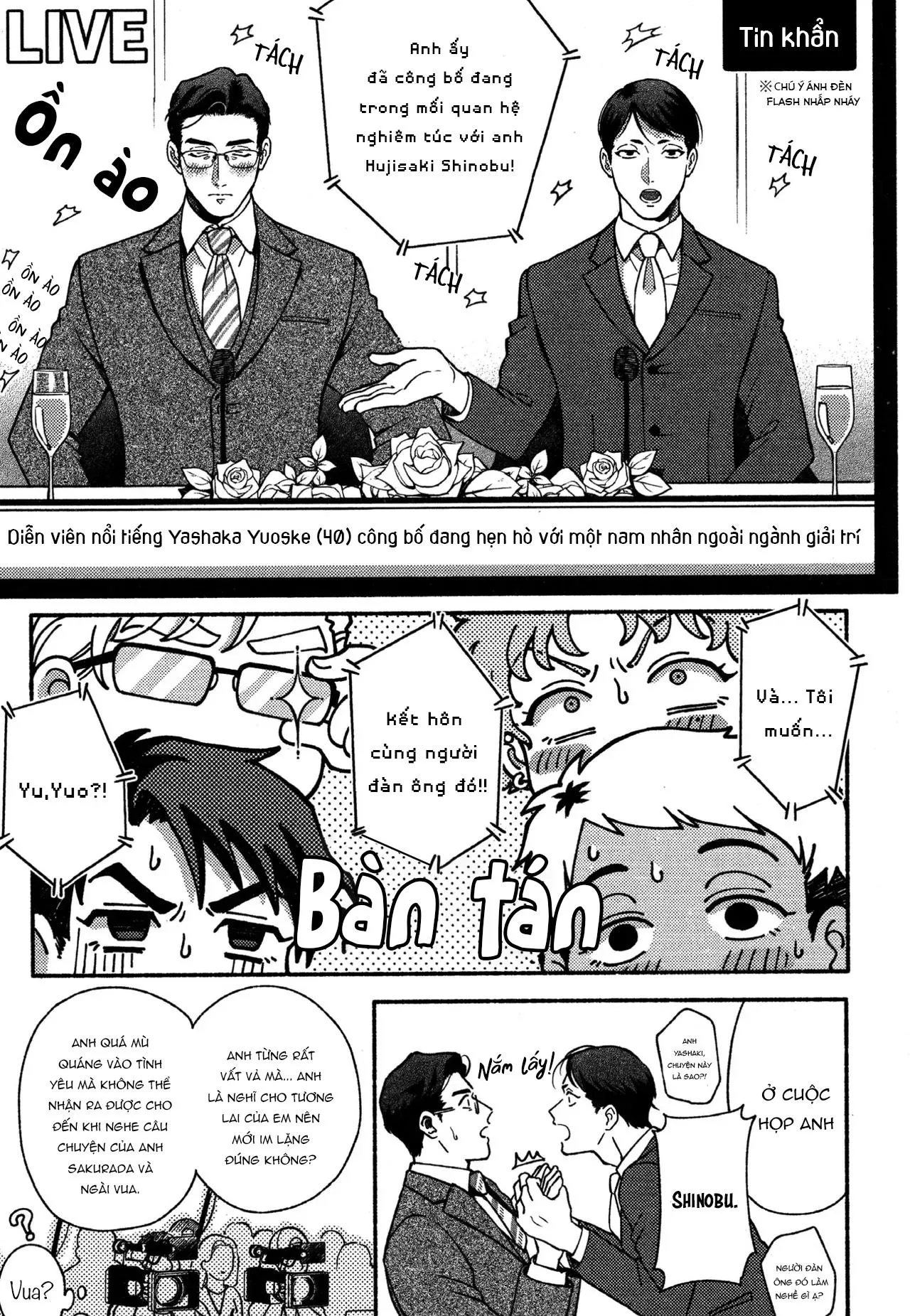 Fujisaki Shinobu says Chapter 2 Trang 28