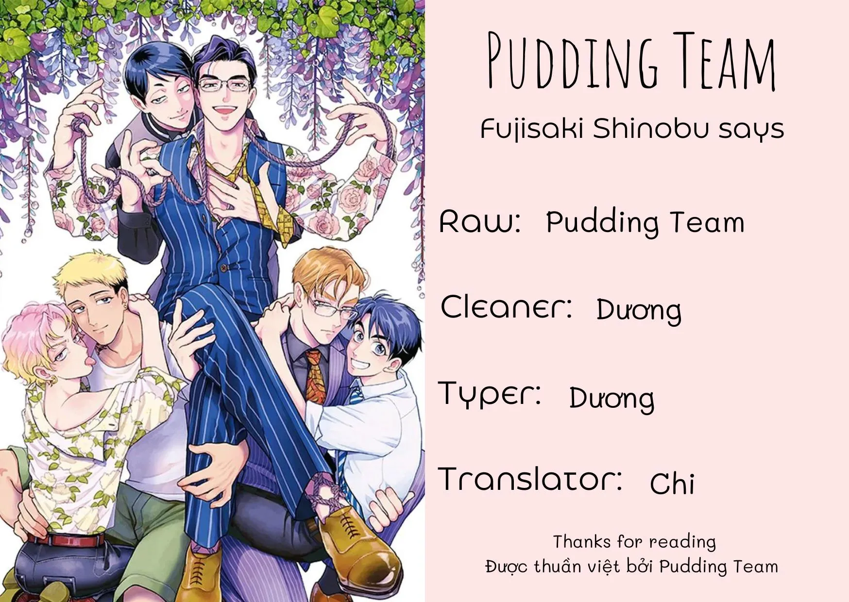 Fujisaki Shinobu says Chapter 1 Trang 30