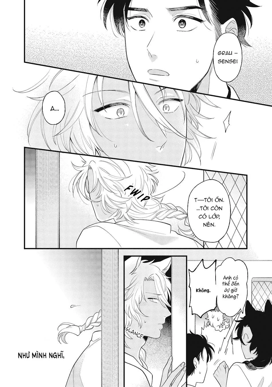 Fukigen na Kemono no Itoshikata Chapter 3 Trang 7