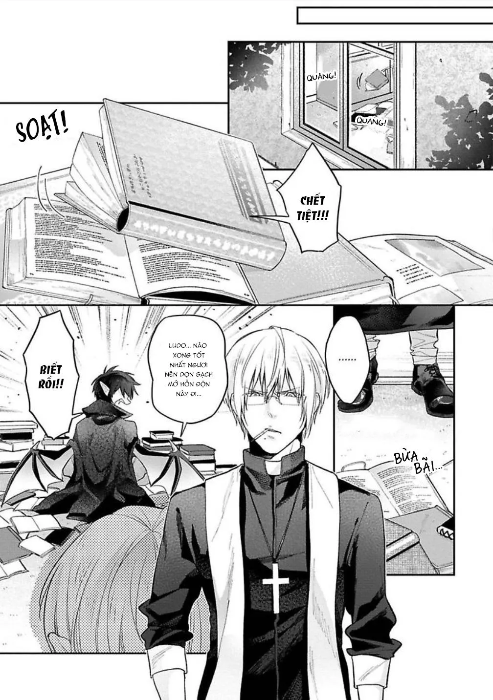 Cách trừng phạt con ma cà rồng động dục của tên linh mục bất lương Chapter 2 Trang 4