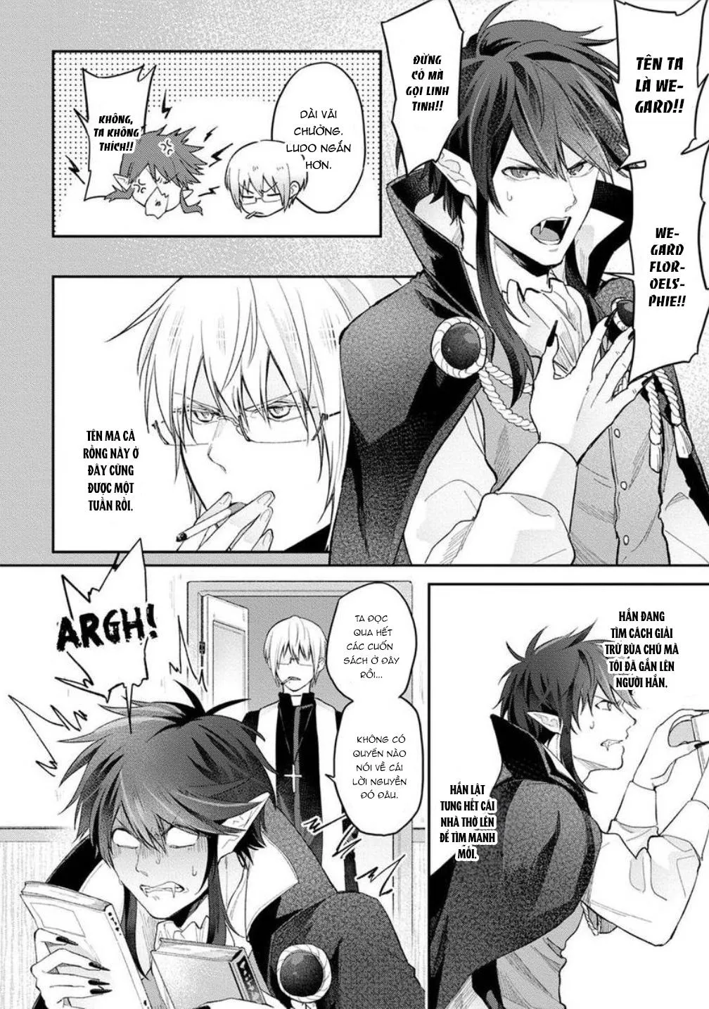 Cách trừng phạt con ma cà rồng động dục của tên linh mục bất lương Chapter 2 Trang 5