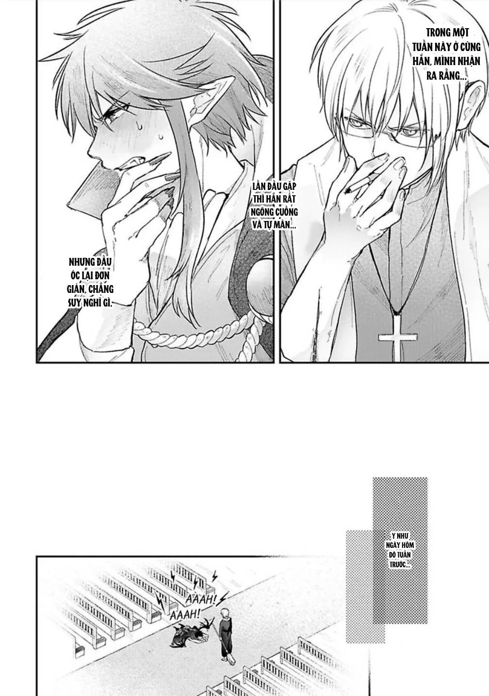 Cách trừng phạt con ma cà rồng động dục của tên linh mục bất lương Chapter 2 Trang 7