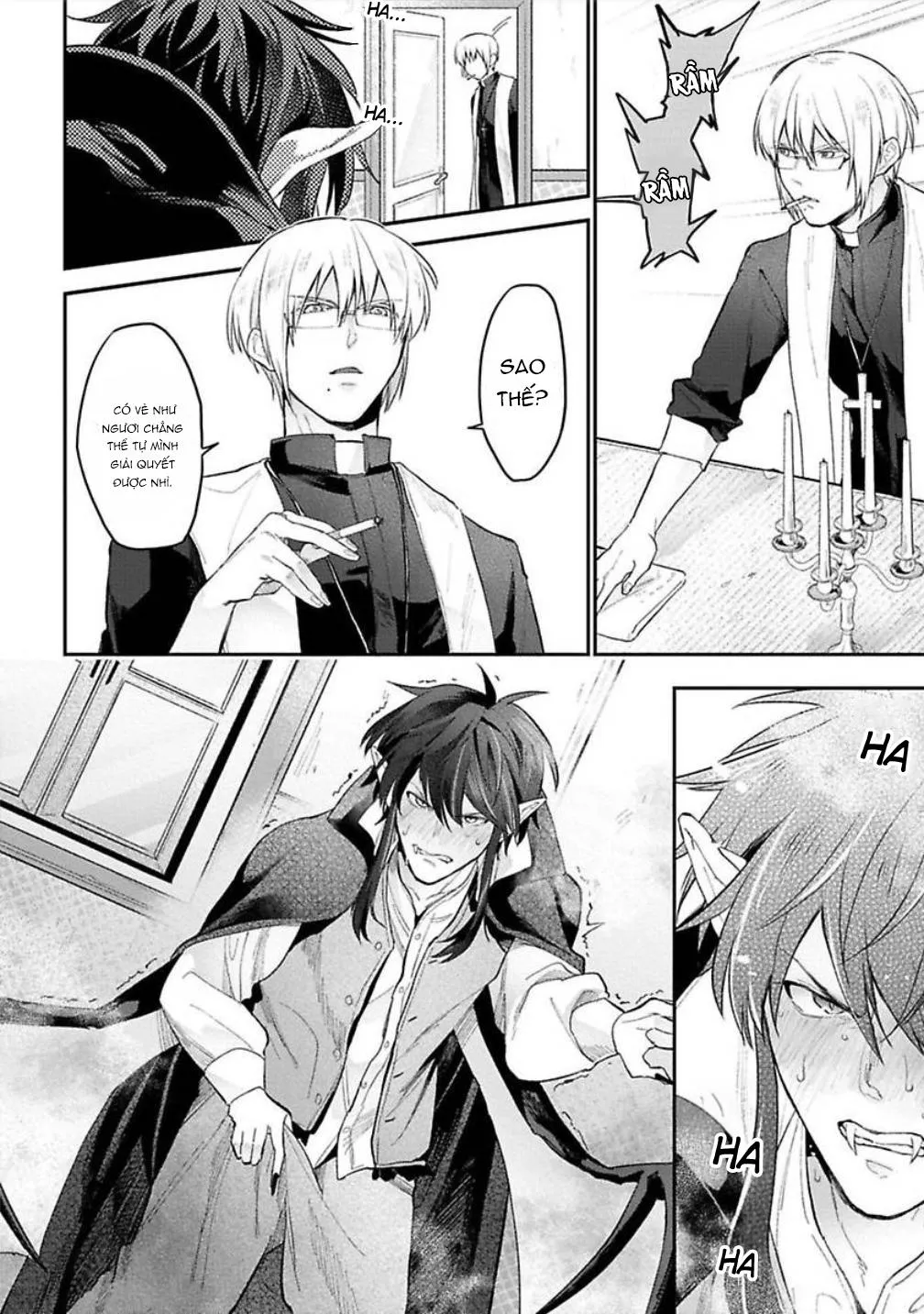 Cách trừng phạt con ma cà rồng động dục của tên linh mục bất lương Chapter 2 Trang 9