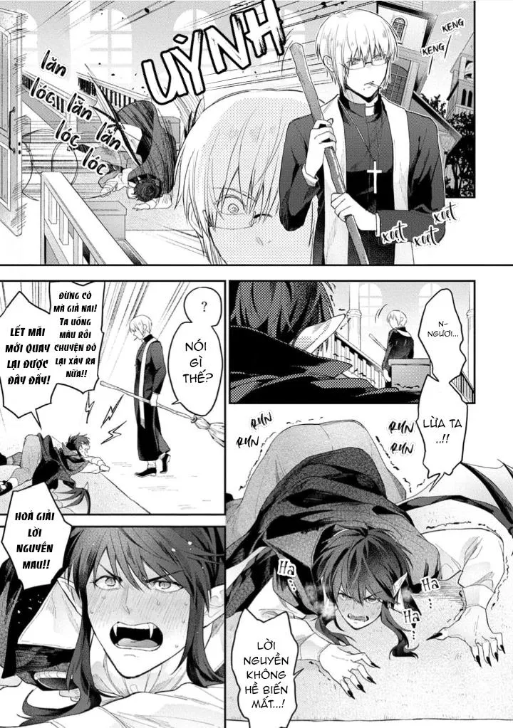 Cách trừng phạt con ma cà rồng động dục của tên linh mục bất lương Chapter 1 Trang 35