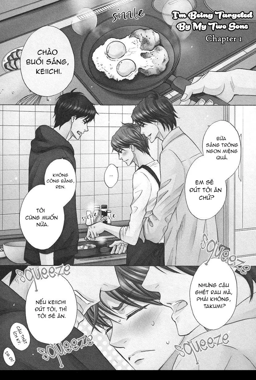 Futari no Musuko ni Nerawarete Imasu Chapter 7 Trang 6