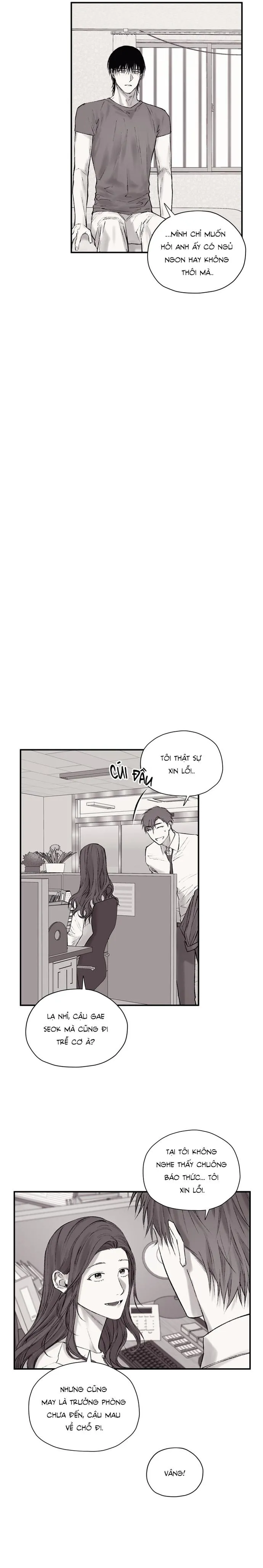 Gã Đàn Ông Dưới Căn Hầm Đang Bị Giam Cầm Trong Phòng Tôi Chapter 3 Trang 8