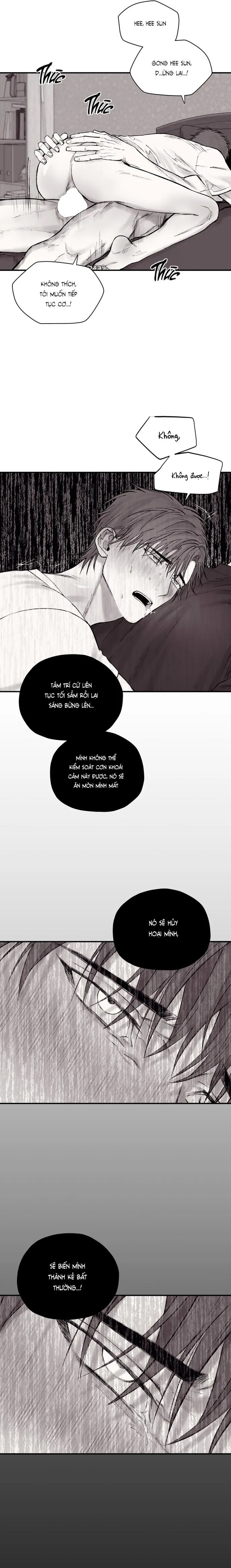 Gã Đàn Ông Dưới Căn Hầm Đang Bị Giam Cầm Trong Phòng Tôi Chapter 4 Trang 15
