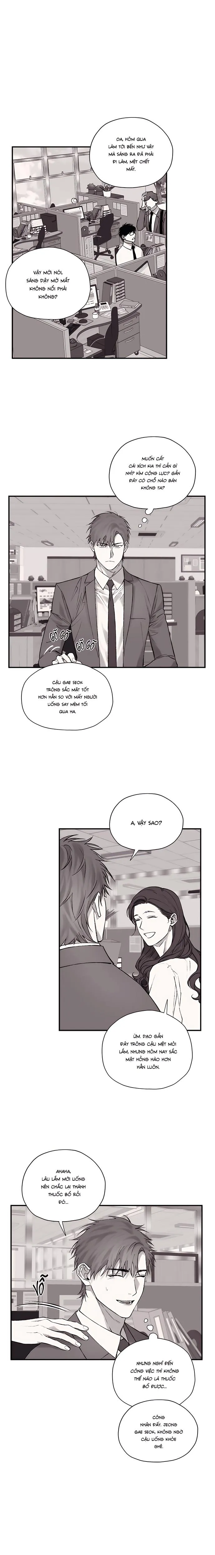 Gã Đàn Ông Dưới Căn Hầm Đang Bị Giam Cầm Trong Phòng Tôi Chapter 5 Trang 7