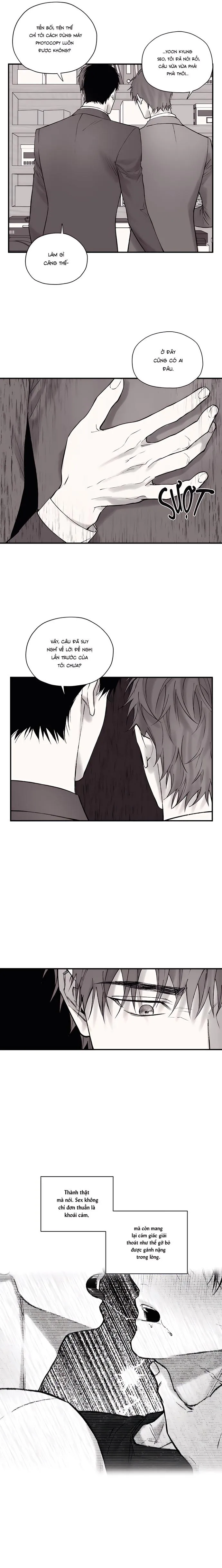 Gã Đàn Ông Dưới Căn Hầm Đang Bị Giam Cầm Trong Phòng Tôi Chapter 5 Trang 10