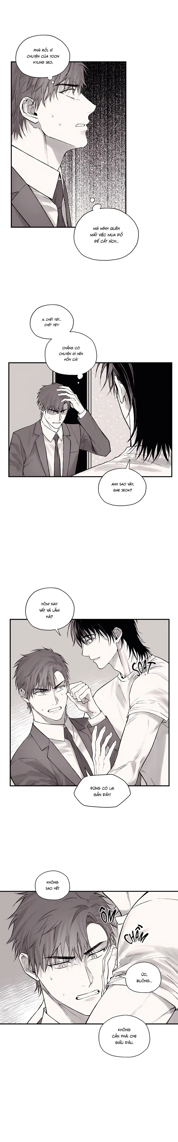 Gã Đàn Ông Dưới Căn Hầm Đang Bị Giam Cầm Trong Phòng Tôi Chapter 5 Trang 17