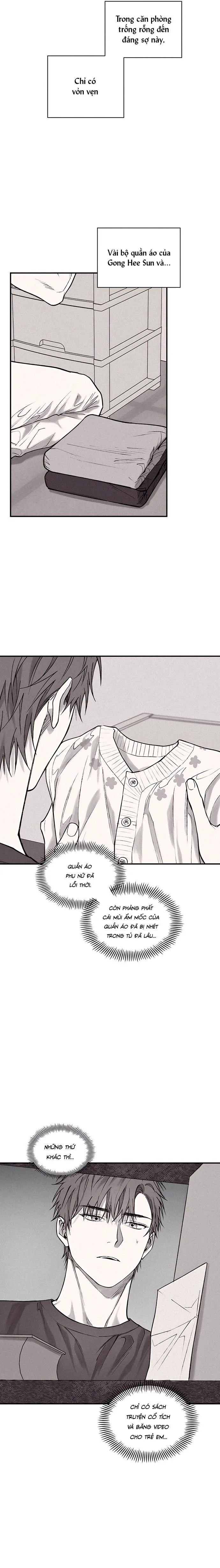 Gã Đàn Ông Dưới Căn Hầm Đang Bị Giam Cầm Trong Phòng Tôi Chapter 8 Trang 6