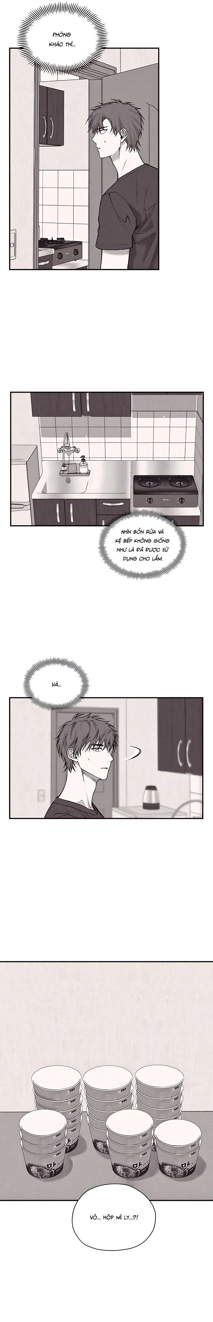 Gã Đàn Ông Dưới Căn Hầm Đang Bị Giam Cầm Trong Phòng Tôi Chapter 8 Trang 8