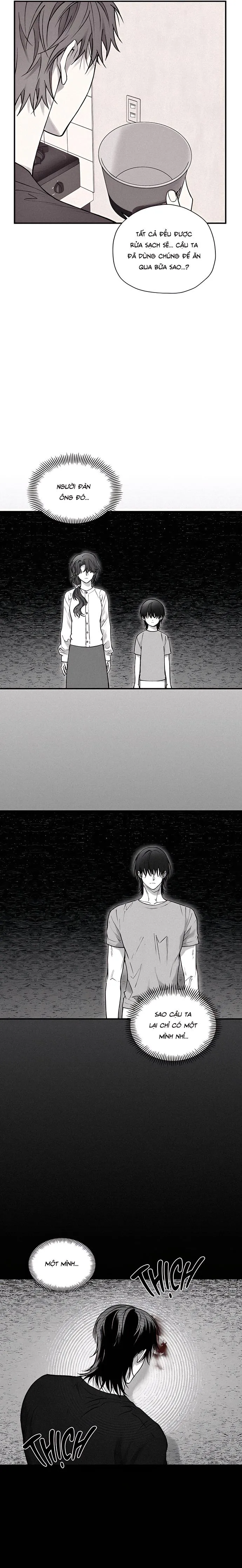 Gã Đàn Ông Dưới Căn Hầm Đang Bị Giam Cầm Trong Phòng Tôi Chapter 8 Trang 9
