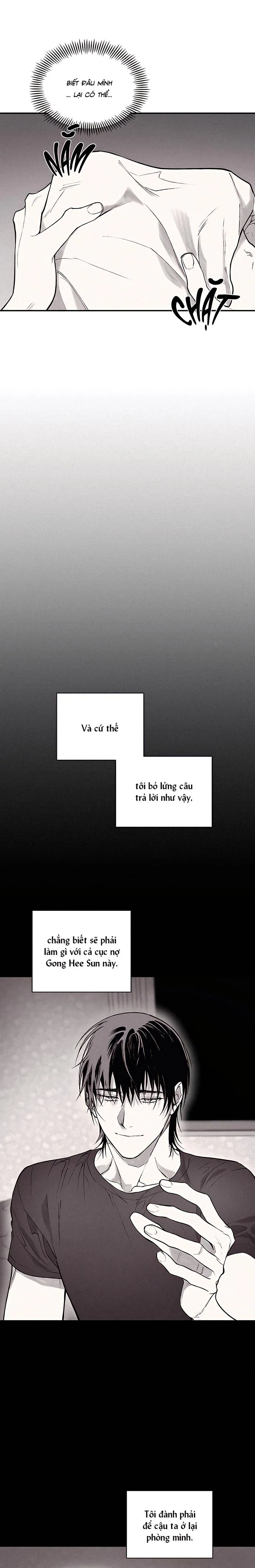 Gã Đàn Ông Dưới Căn Hầm Đang Bị Giam Cầm Trong Phòng Tôi Chapter 8 Trang 11