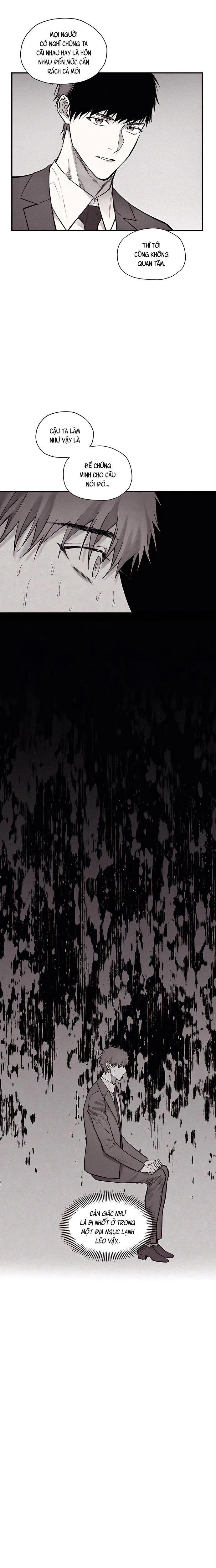Gã Đàn Ông Dưới Căn Hầm Đang Bị Giam Cầm Trong Phòng Tôi Chapter 9 Trang 9