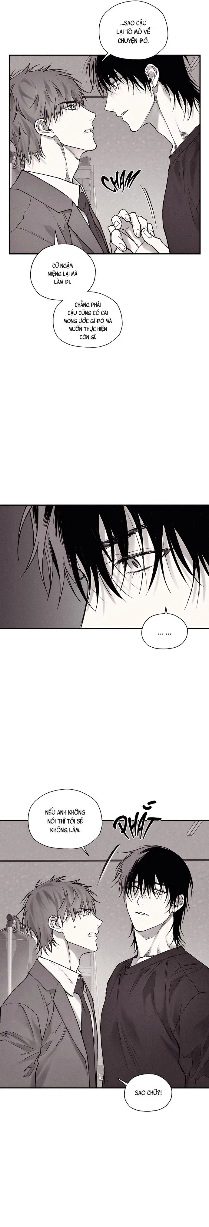 Gã Đàn Ông Dưới Căn Hầm Đang Bị Giam Cầm Trong Phòng Tôi Chapter 9 Trang 14