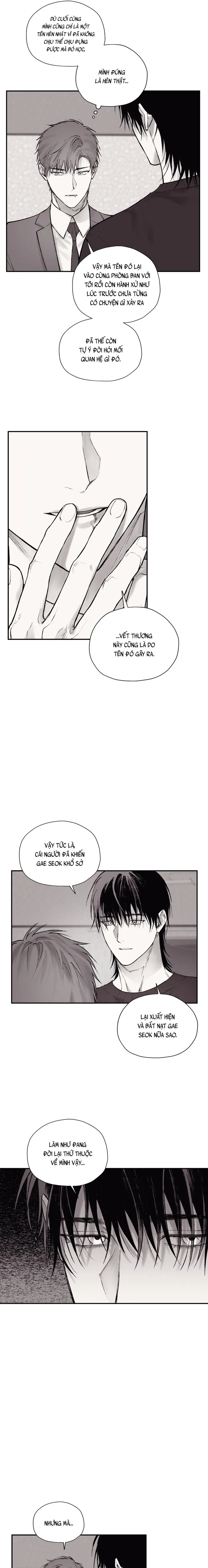 Gã Đàn Ông Dưới Căn Hầm Đang Bị Giam Cầm Trong Phòng Tôi Chapter 10 Trang 13