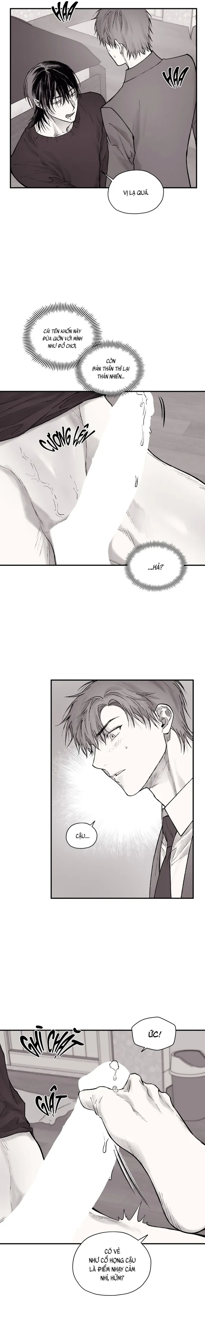 Gã Đàn Ông Dưới Căn Hầm Đang Bị Giam Cầm Trong Phòng Tôi Chapter 11 Trang 11