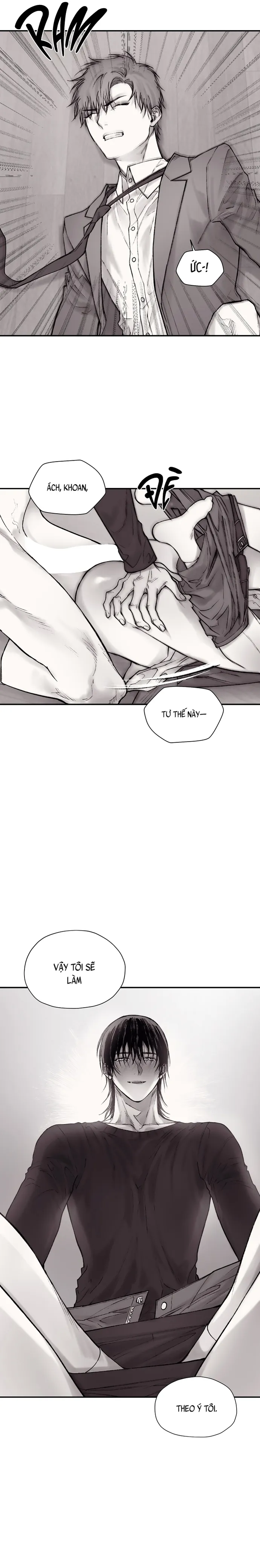 Gã Đàn Ông Dưới Căn Hầm Đang Bị Giam Cầm Trong Phòng Tôi Chapter 11 Trang 14