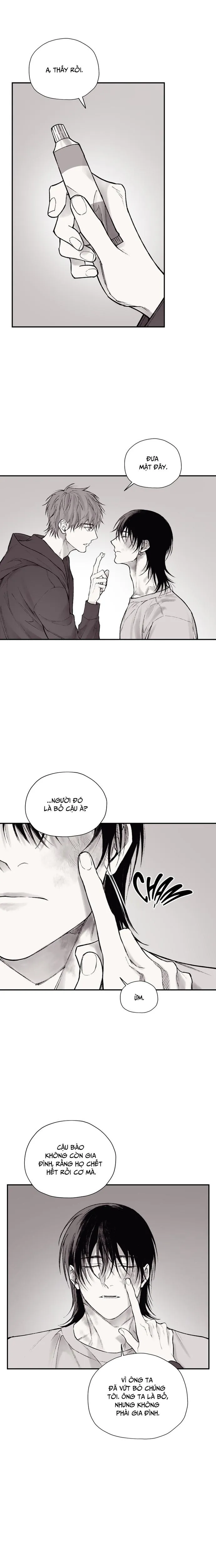 Gã Đàn Ông Dưới Căn Hầm Đang Bị Giam Cầm Trong Phòng Tôi Chapter 13 Trang 13