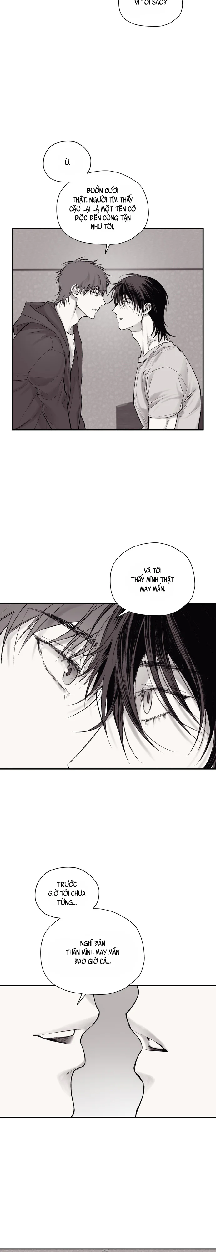 Gã Đàn Ông Dưới Căn Hầm Đang Bị Giam Cầm Trong Phòng Tôi Chapter 14 Trang 16