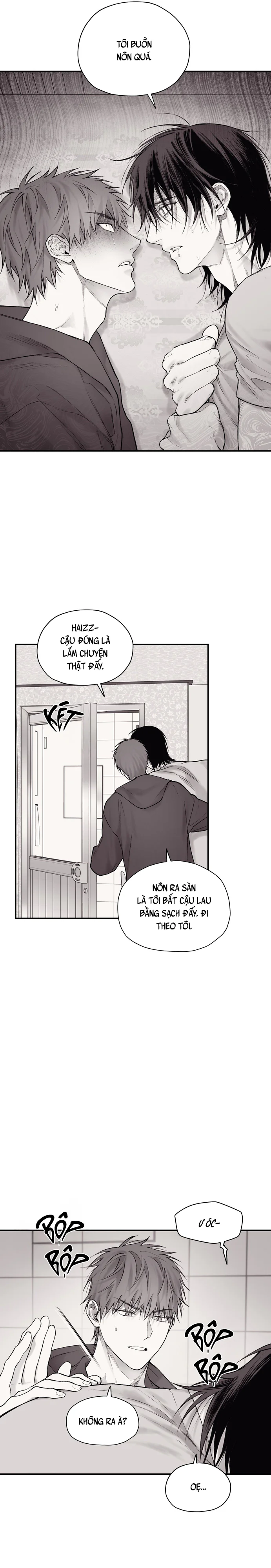 Gã Đàn Ông Dưới Căn Hầm Đang Bị Giam Cầm Trong Phòng Tôi Chapter 15 Trang 8