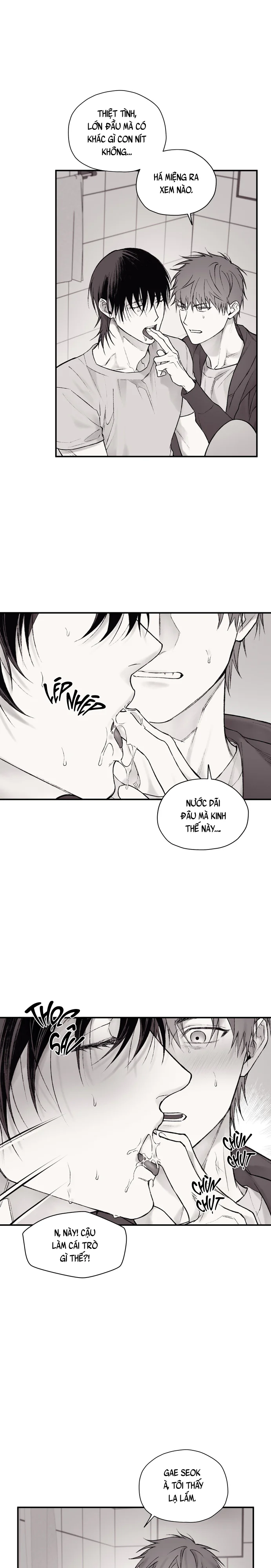 Gã Đàn Ông Dưới Căn Hầm Đang Bị Giam Cầm Trong Phòng Tôi Chapter 15 Trang 9