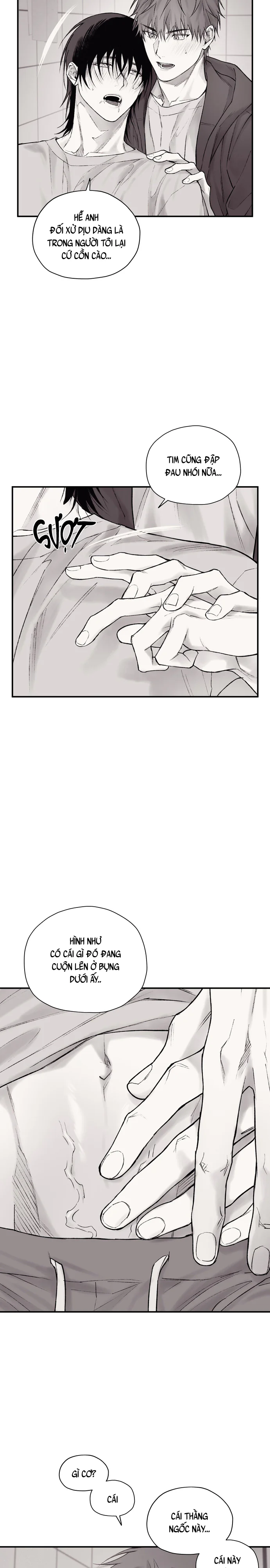 Gã Đàn Ông Dưới Căn Hầm Đang Bị Giam Cầm Trong Phòng Tôi Chapter 15 Trang 10