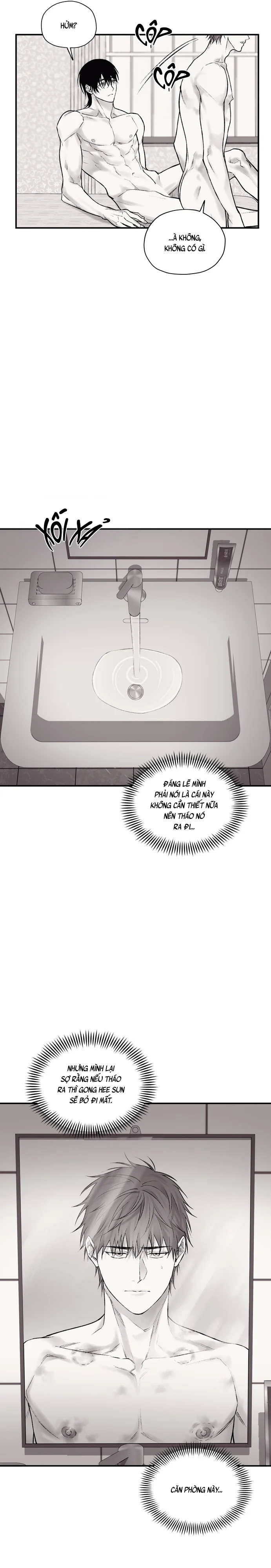 Gã Đàn Ông Dưới Căn Hầm Đang Bị Giam Cầm Trong Phòng Tôi Chapter 16 Trang 8