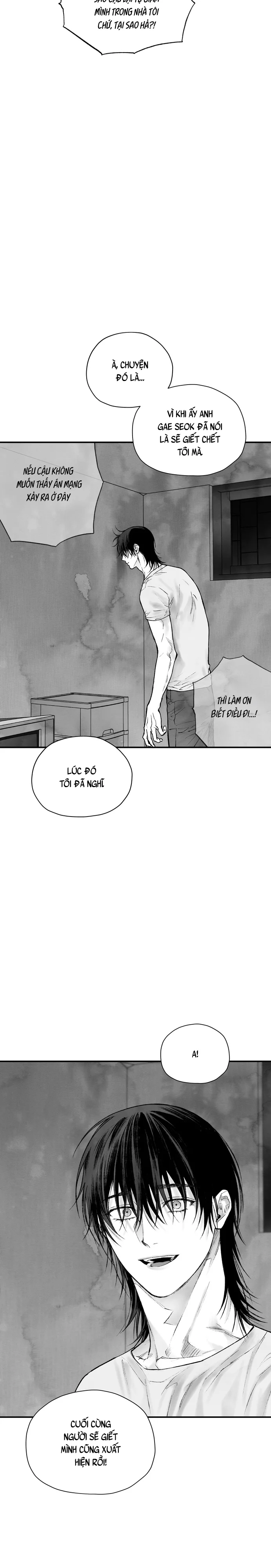 Gã Đàn Ông Dưới Căn Hầm Đang Bị Giam Cầm Trong Phòng Tôi Chapter 17 Trang 3