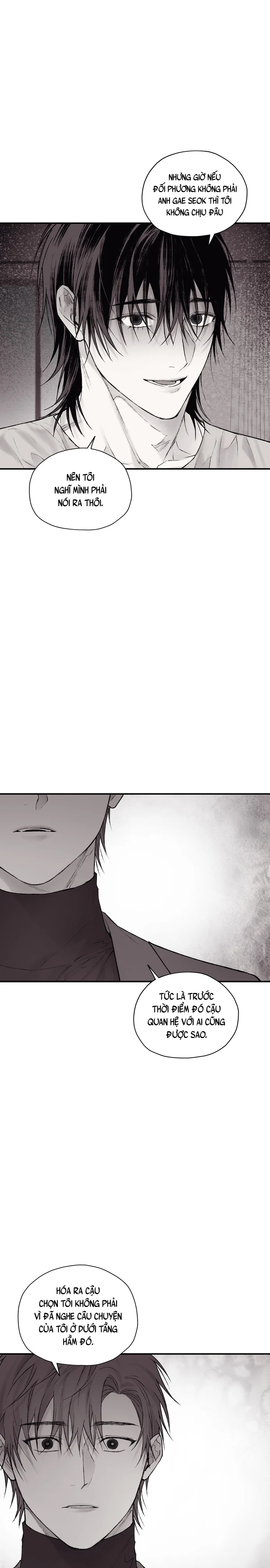 Gã Đàn Ông Dưới Căn Hầm Đang Bị Giam Cầm Trong Phòng Tôi Chapter 17 Trang 6
