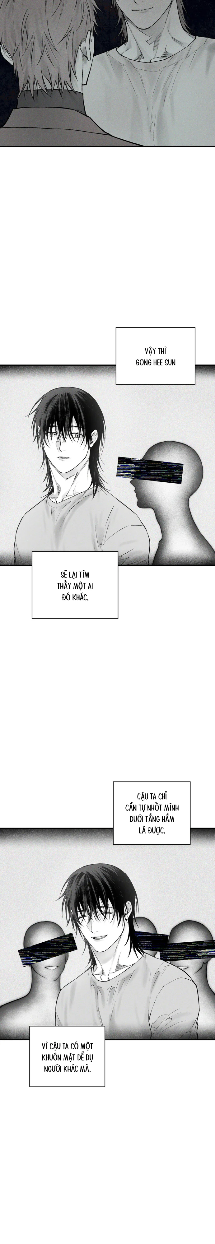 Gã Đàn Ông Dưới Căn Hầm Đang Bị Giam Cầm Trong Phòng Tôi Chapter 17 Trang 12