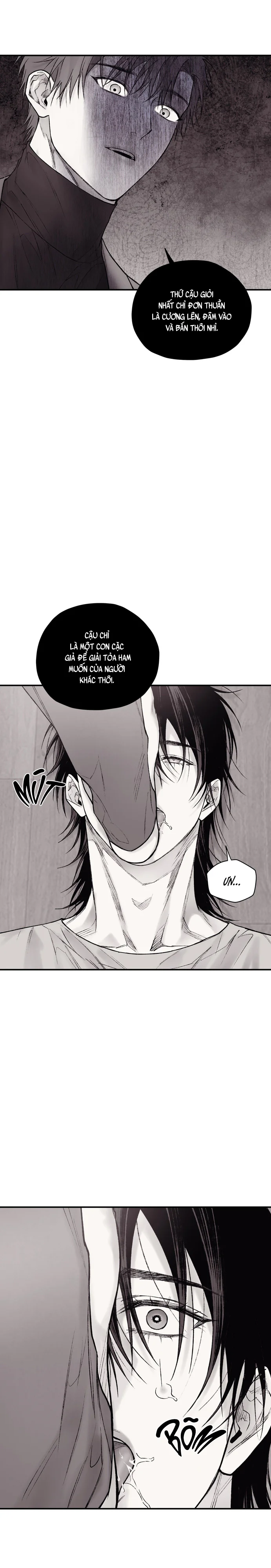 Gã Đàn Ông Dưới Căn Hầm Đang Bị Giam Cầm Trong Phòng Tôi Chapter 17 Trang 23